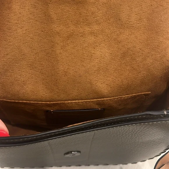 Coach Pink and Brown Crossbody Bag - Picture 5 of 5